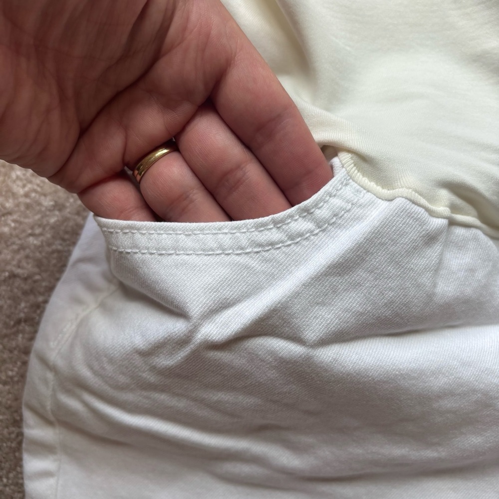 Maternity jean shorts - Picture 2 of 11